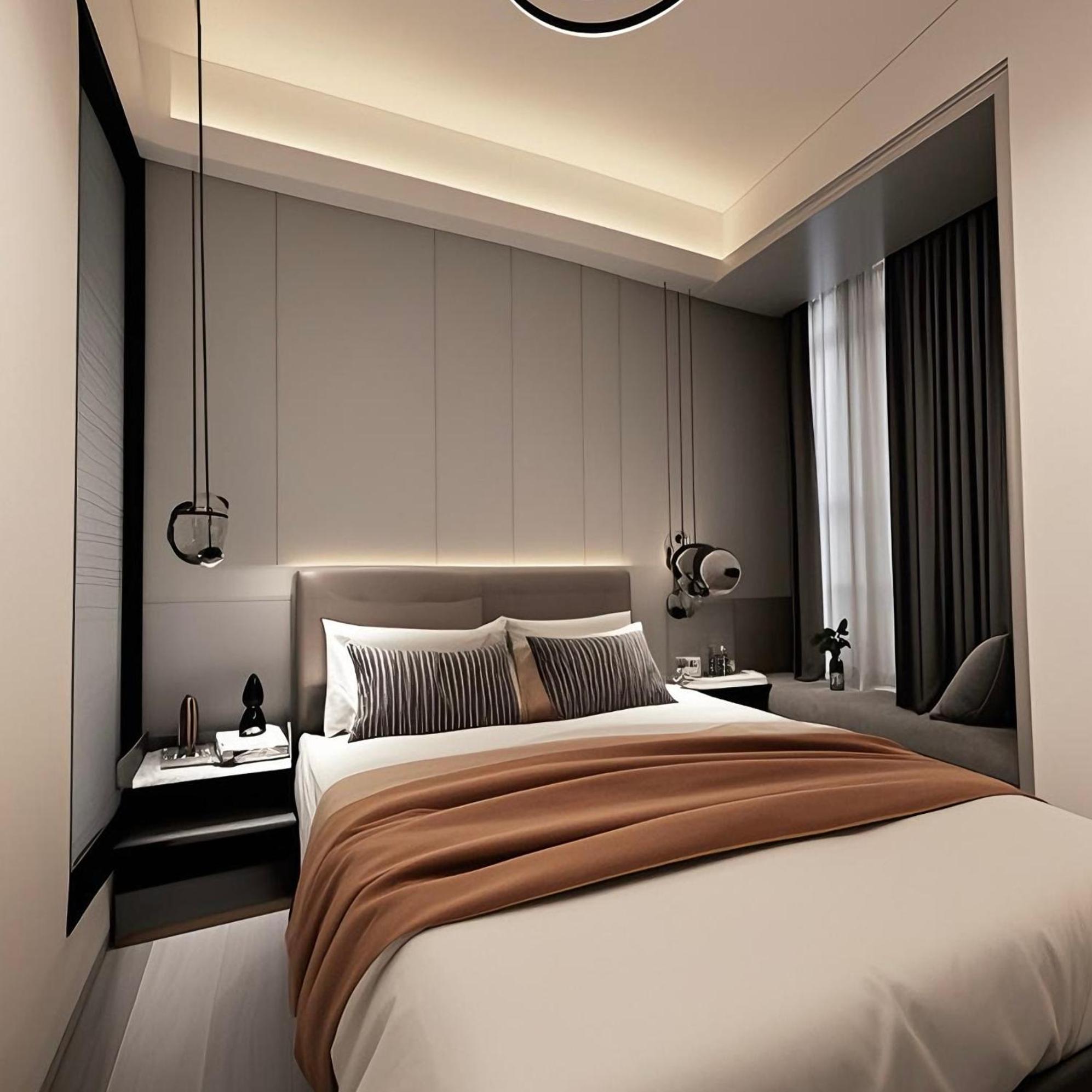 Yun Jin City View Hotel - Guangzhou Taikoo Hui Zhujiang New Town Tianhe Sports Center المظهر الخارجي الصورة
