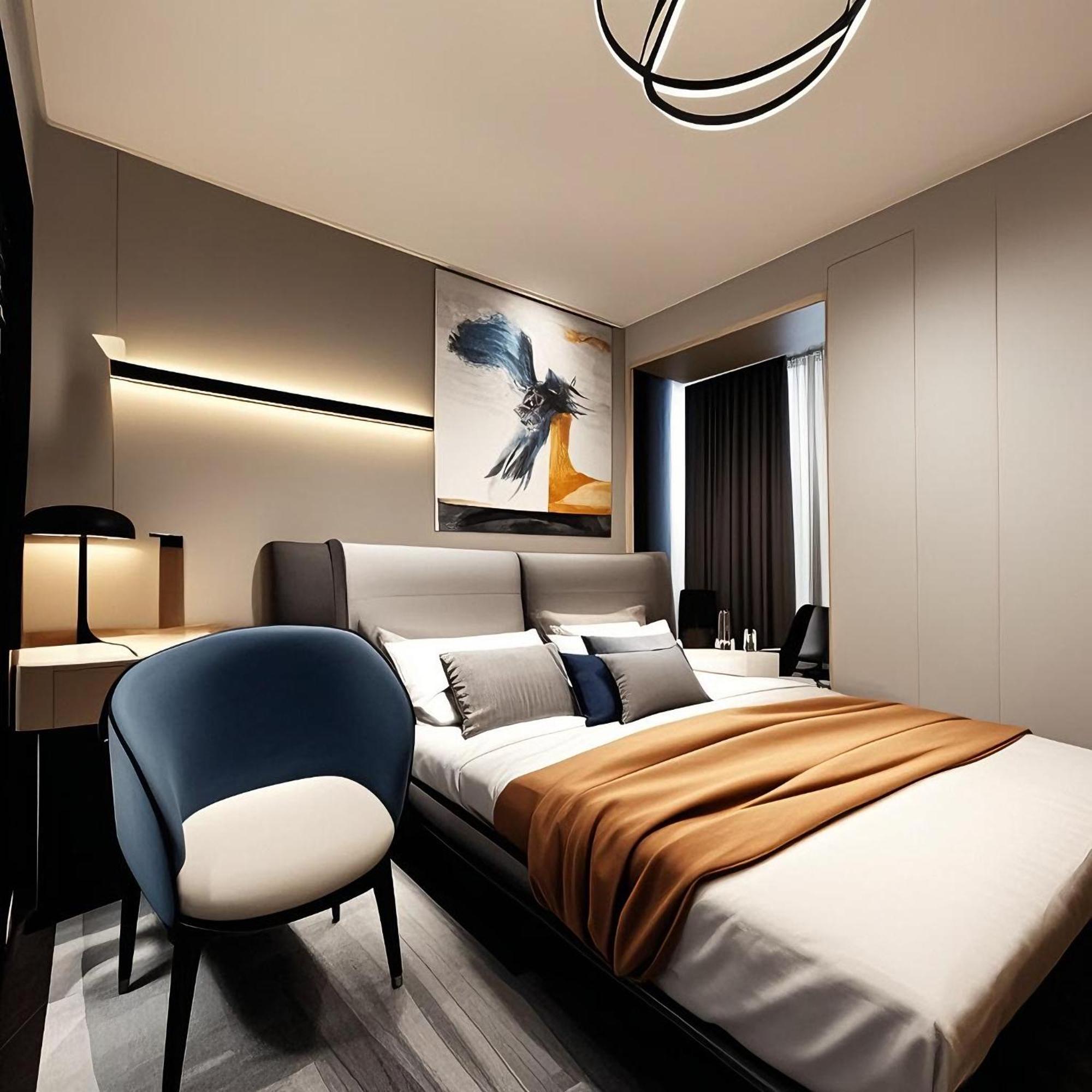 Yun Jin City View Hotel - Guangzhou Taikoo Hui Zhujiang New Town Tianhe Sports Center المظهر الخارجي الصورة