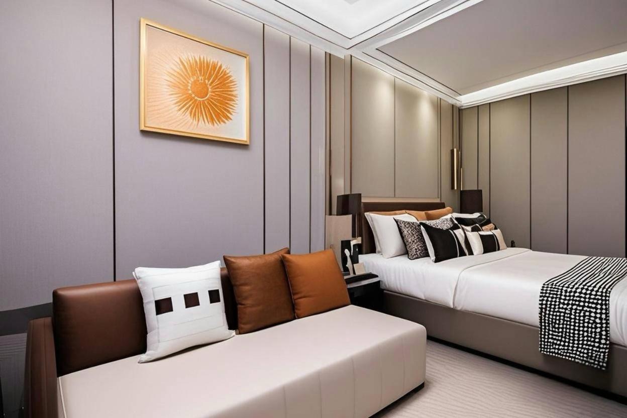 Yun Jin City View Hotel - Guangzhou Taikoo Hui Zhujiang New Town Tianhe Sports Center المظهر الخارجي الصورة