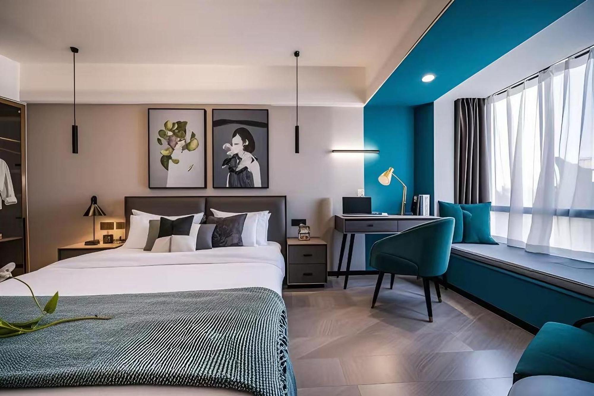 Yun Jin City View Hotel - Guangzhou Taikoo Hui Zhujiang New Town Tianhe Sports Center المظهر الخارجي الصورة