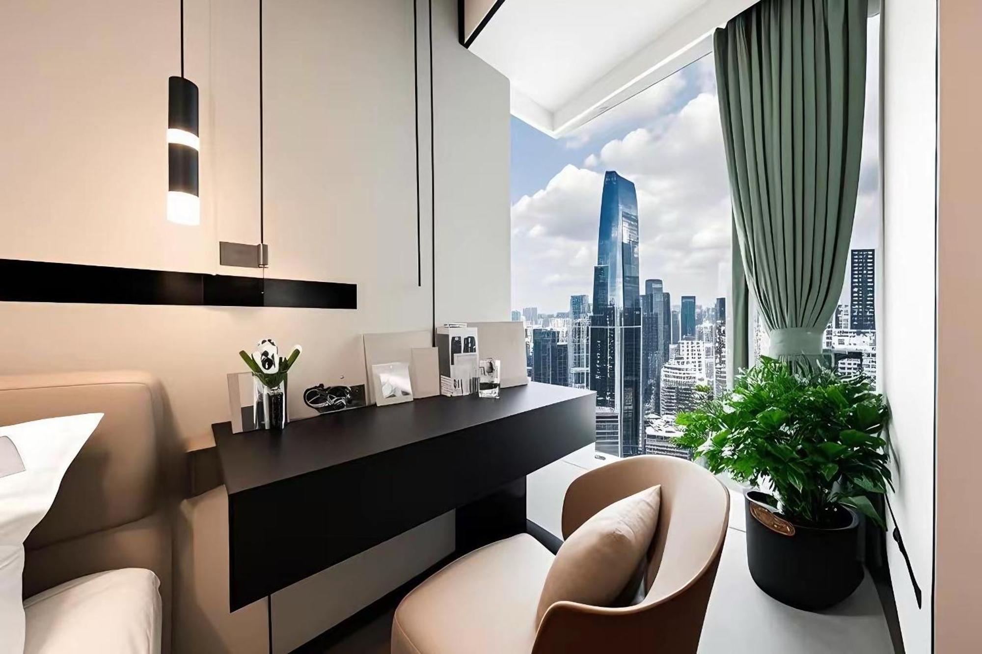 Yun Jin City View Hotel - Guangzhou Taikoo Hui Zhujiang New Town Tianhe Sports Center المظهر الخارجي الصورة
