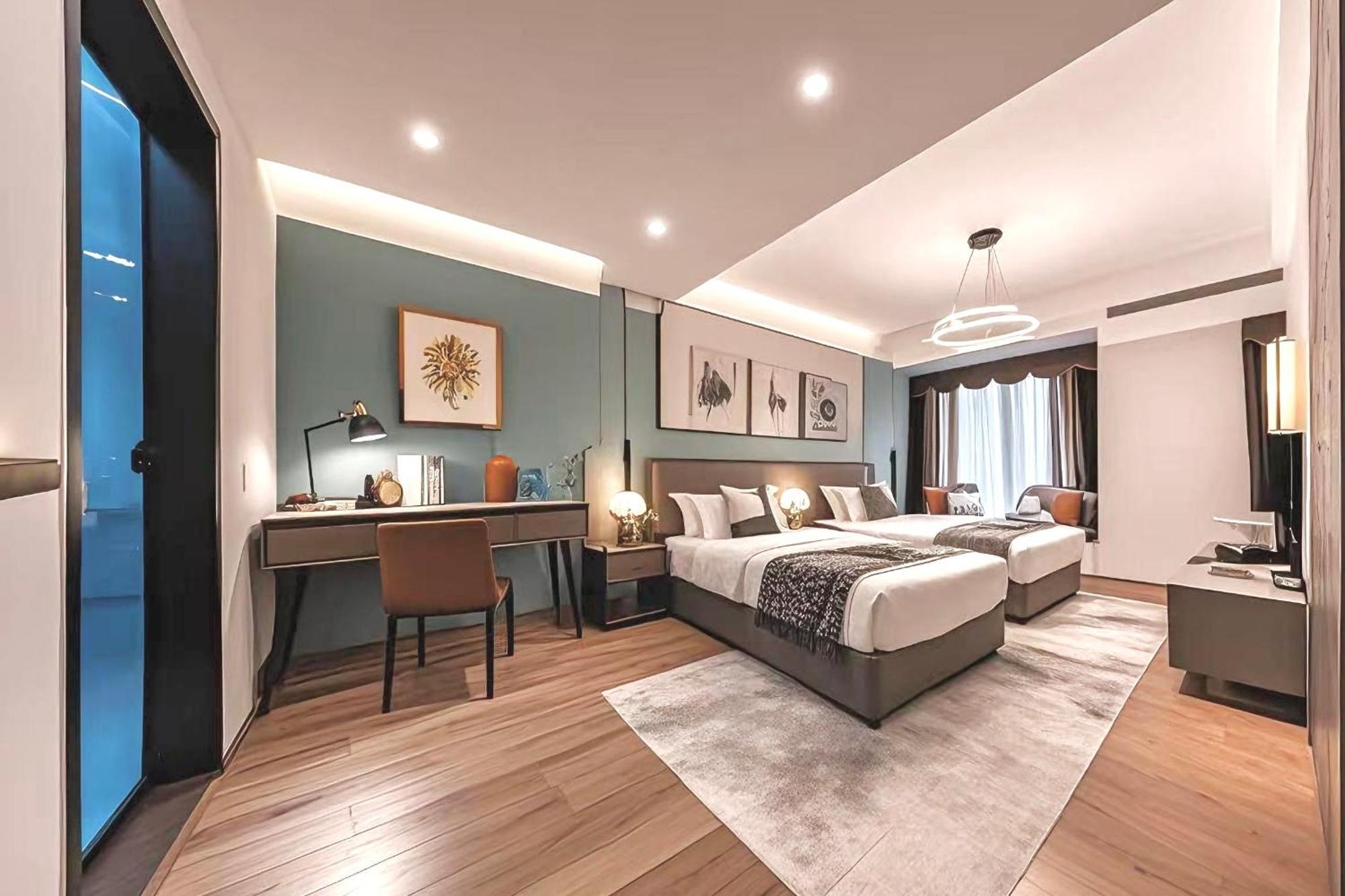 Yun Jin City View Hotel - Guangzhou Taikoo Hui Zhujiang New Town Tianhe Sports Center المظهر الخارجي الصورة