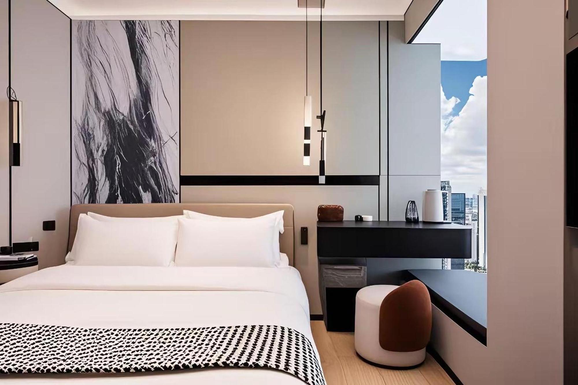 Yun Jin City View Hotel - Guangzhou Taikoo Hui Zhujiang New Town Tianhe Sports Center المظهر الخارجي الصورة
