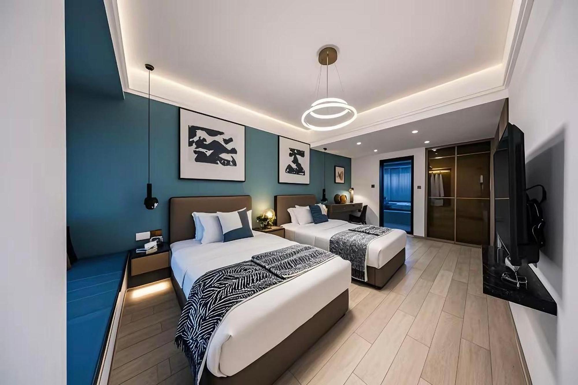Yun Jin City View Hotel - Guangzhou Taikoo Hui Zhujiang New Town Tianhe Sports Center المظهر الخارجي الصورة