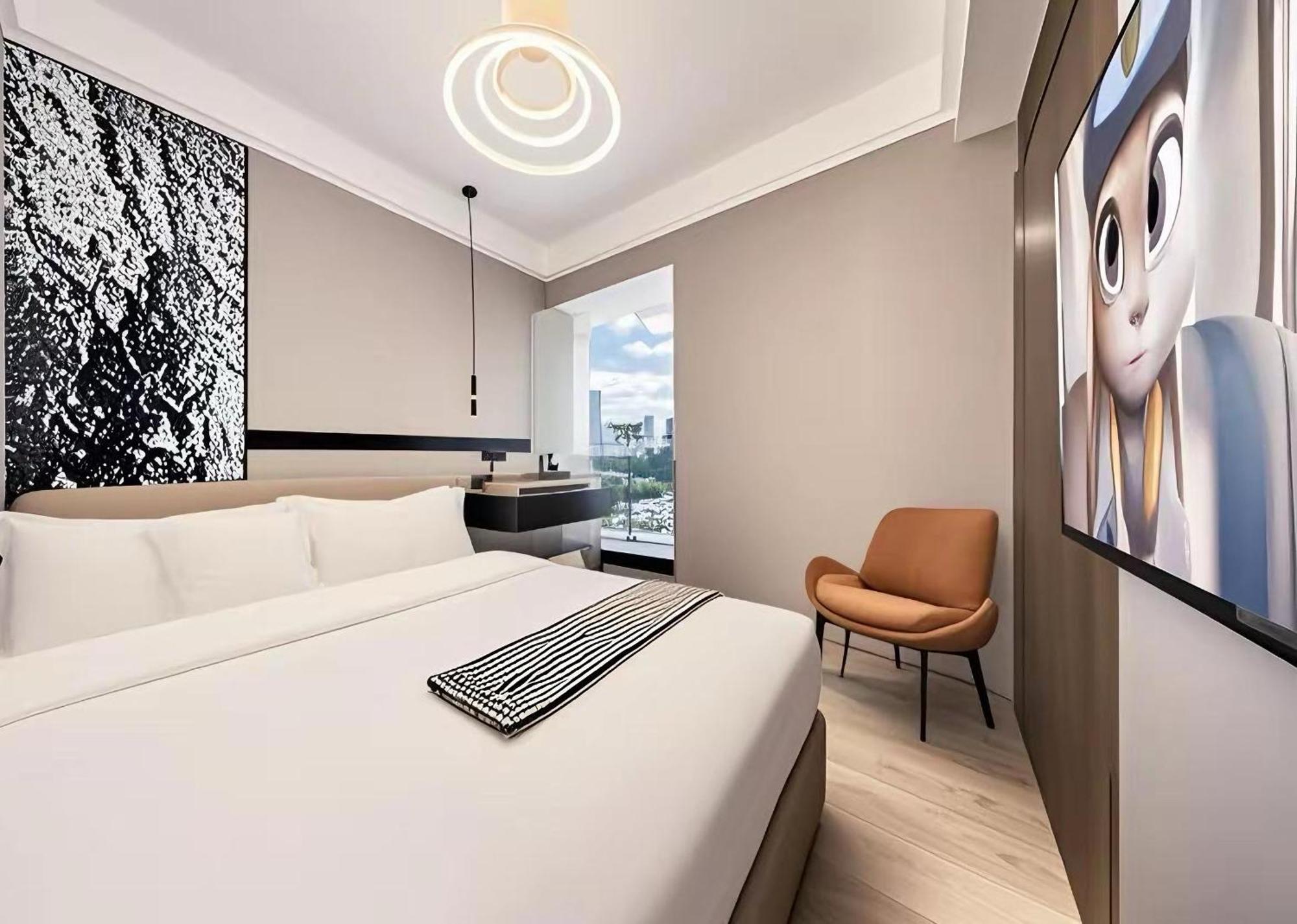 Yun Jin City View Hotel - Guangzhou Taikoo Hui Zhujiang New Town Tianhe Sports Center المظهر الخارجي الصورة