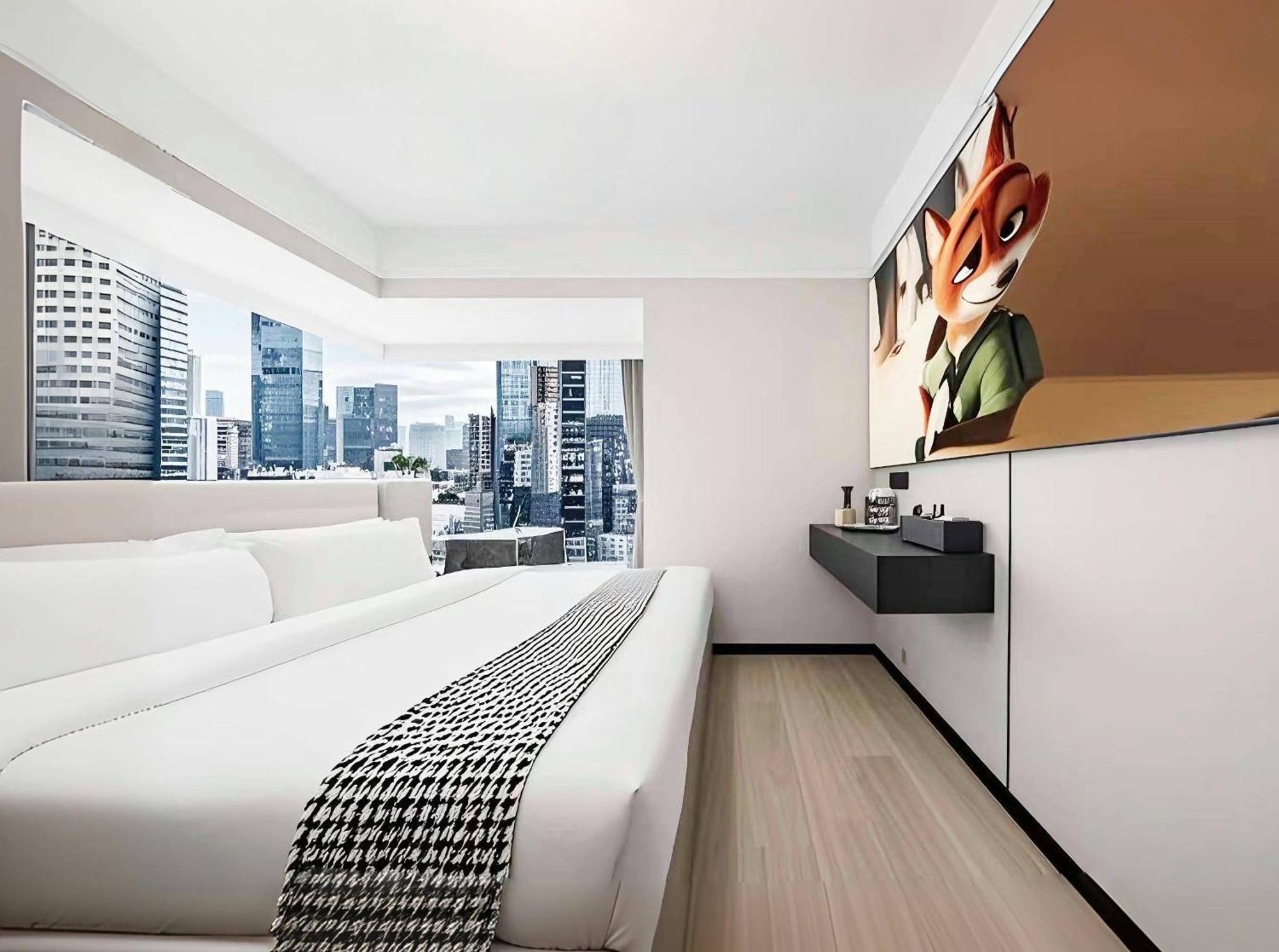 Yun Jin City View Hotel - Guangzhou Taikoo Hui Zhujiang New Town Tianhe Sports Center المظهر الخارجي الصورة
